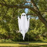 Halloween Flying Ghost Swing – Remote Controlled, Adjustable LED Light & Two Size Options