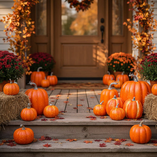Halloween Pumpkin Décor – Reusable Foam, Festive Home Accent
