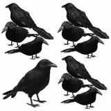 Halloween Decoration Realistic Artificial Crows