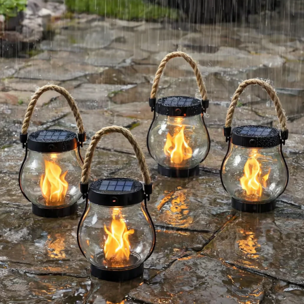 Halloween Decoration Solar Powered Outdoor Lantern