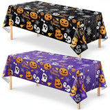 Halloween Decoration Tablecloth Party Spiderweb Pattern