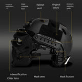 Halloween Mask Skull Tactical Helmet Outdoor Gear