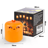 Collapsible Lighted Jack-O’-Lantern Set