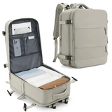 TravelMate Spacious Hand Luggage Suitcase - Lightweight & Durable Carry-On for Effortless Travel