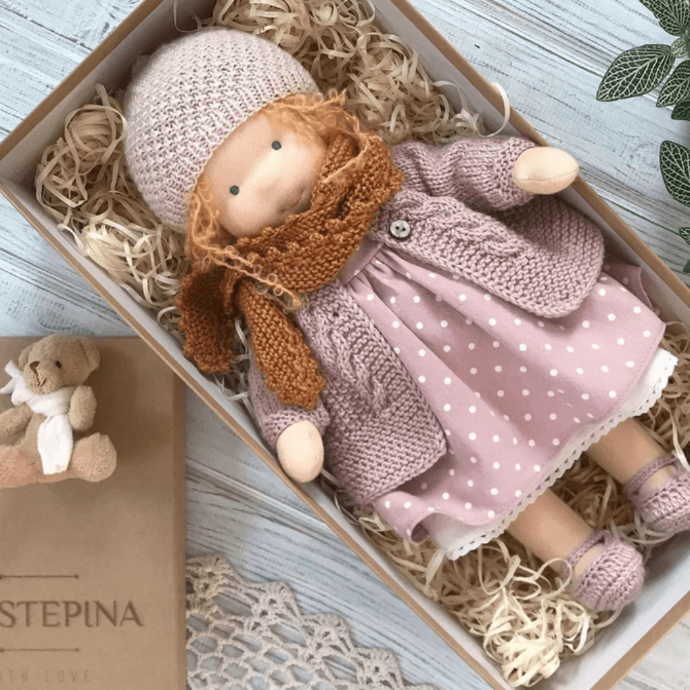 Baby Doll Plush Toy – Kids Play Companion, Soft Cuddly Design & Realistic Look