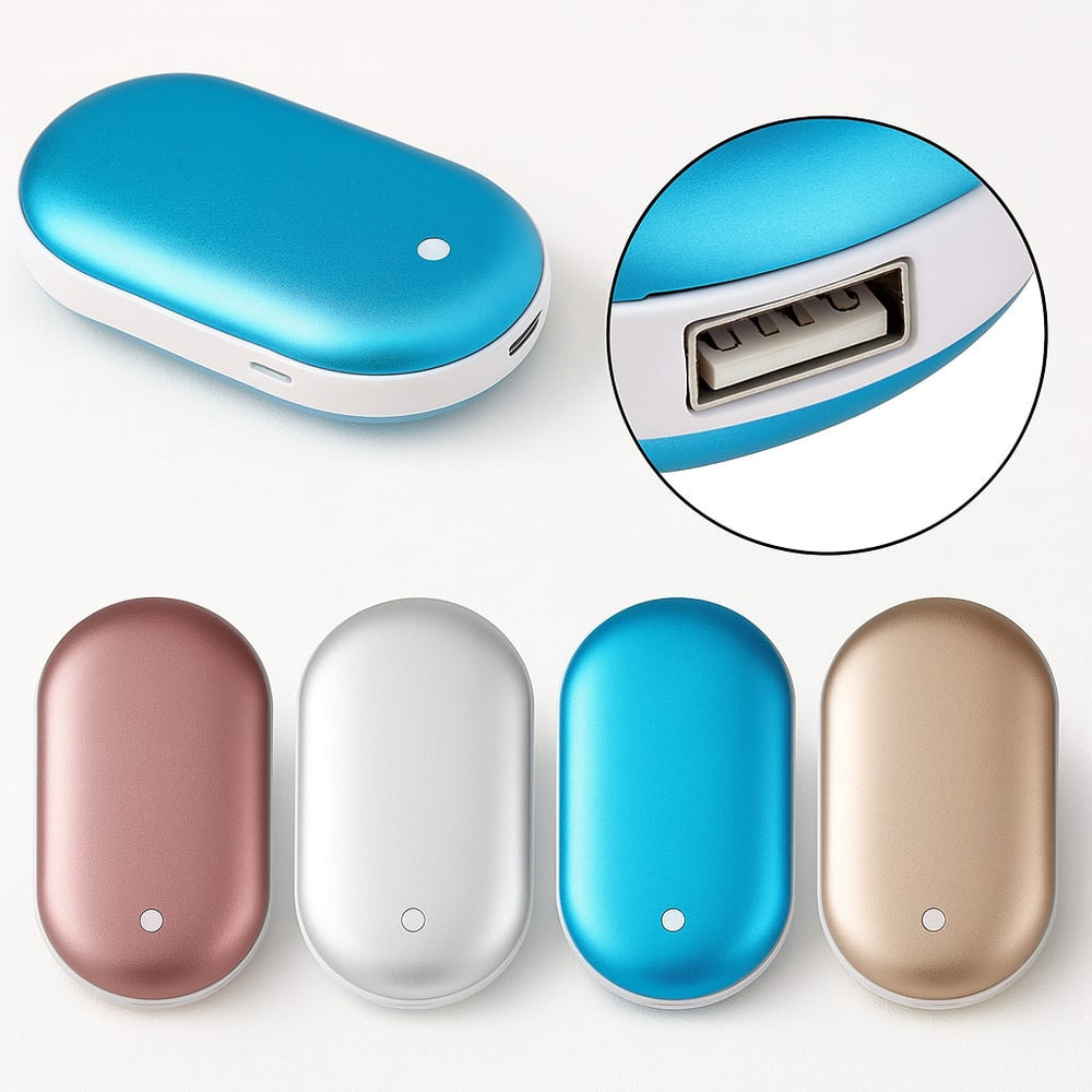 Hand Warmer Portable Rechargeable Power Bank Electric Heater