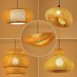 RayaLicht Handmade Rattan Pendant Lamp - Boho Chic Lighting Fixture for Home Decor
