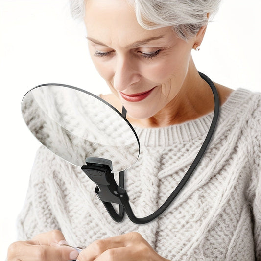 Hands-Free Magnifying Glass – Adjustable Neck Strap, Reading & Crafts