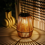 SunWeave Handwoven Waterproof Solar Garden Lamp - Eco-Friendly Outdoor Lighting