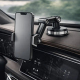 Suction Cup Car Phone Holder – 360° Rotation, Adjustable Arm & Universal Fit