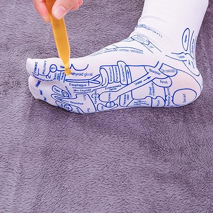 Acupressure Foot Socks for Natural Recovery | Targeted Sole Pressure Relief for Enhanced Well-Being