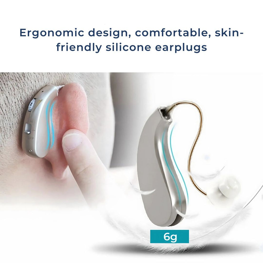 Digital Hearing Aid – Rechargeable, Clear Sound Amplification & Comfortable Fit