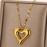 Elegant Heart Pendant Necklace for Women | Stylish Jewelry Gift