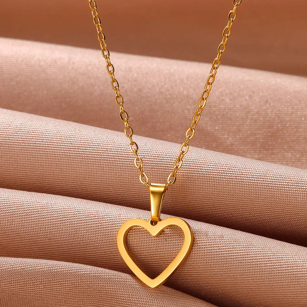 Elegant Heart Pendant Necklace for Women | Stylish Jewelry Gift