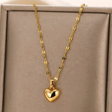 Elegant Heart Pendant Necklace for Women | Stylish Jewelry Gift