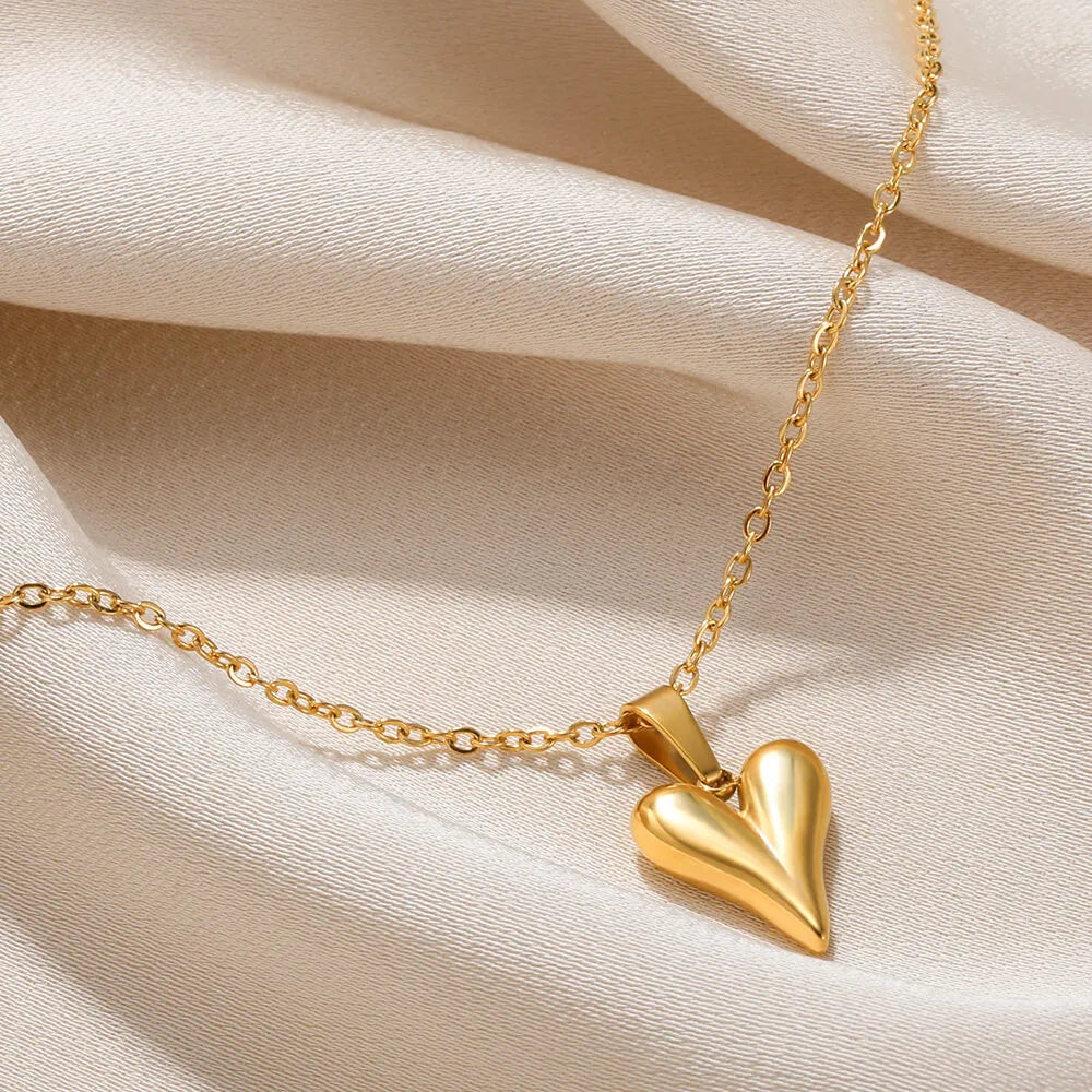 Elegant Heart Pendant Necklace for Women | Stylish Jewelry Gift