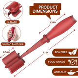 Enhanced Product Title: **Premium Heat-Resistant Meat Chopper - Durable Kitchen Tool for Effortless Meat Shredding and Slicing**