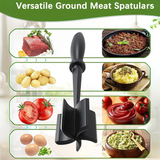 Enhanced Product Title: **Premium Heat-Resistant Meat Chopper - Durable Kitchen Tool for Effortless Meat Shredding and Slicing**