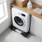 Adjustable Appliance Roller Base – Fits to 50×50cm, Locking Wheels & Anti-Vibration