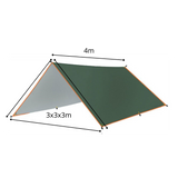 Heavy Duty Tarp Waterproof Camping Grommet Reinforced