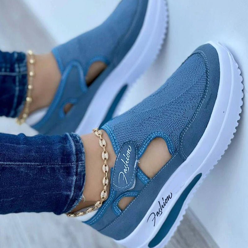 Emilia orthopedic diabetic shoe – Blue