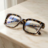 Übergroße Lesebrille mit Blaulichtfilter – Ideal für alle Gesichtsformen, Komfort & Stil