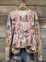 Enhanced Product Title: DARIA™ Floral Embroidered Pullover Sweater | Stylish Women's Knitwear 

This title includes relevant keywords while maintaining clarity and appeal for potential customers.