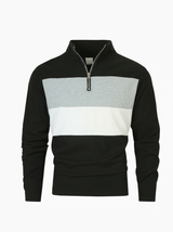 Brit & Boho™ Aspen Colorblock Quarter-Zip Pullover for Women | Stylish & Comfortable Layering Top