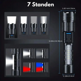Ultra-Bright 5000 Lumens Military-Grade Tactical Flashlight - High-Performance, Durable & Waterproof