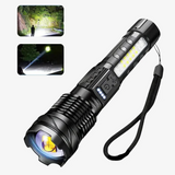 Ultra-Bright 5000 Lumens Military-Grade Tactical Flashlight - High-Performance, Durable & Waterproof