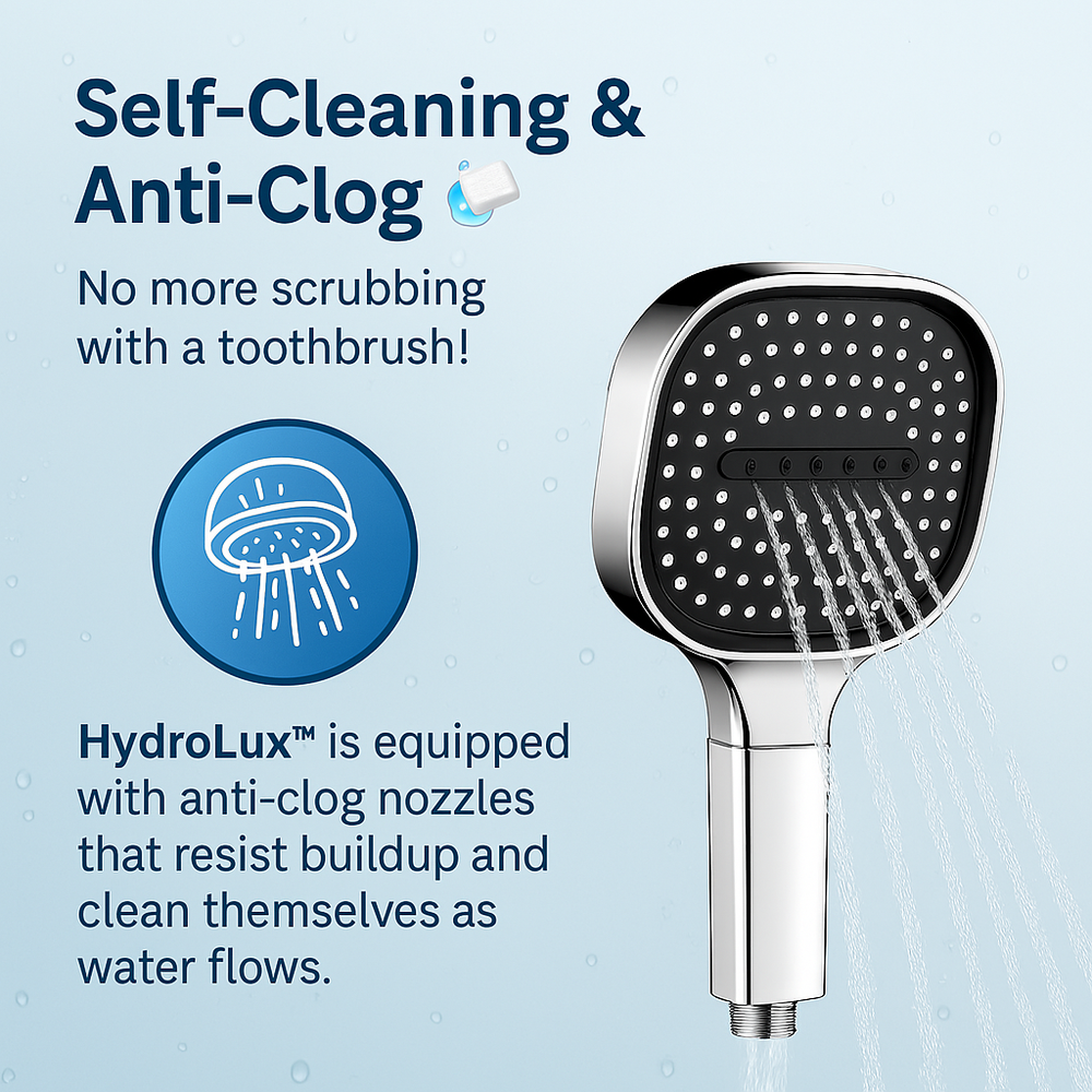 High Pressure Shower Head with Turbo Boost Technology & Advanced Filtration System - Ultimate Shower Experience