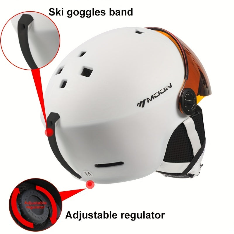 Premium Ski Helmet with Detachable Parts - Ultimate Safety & Comfort for Outdoor Adventures