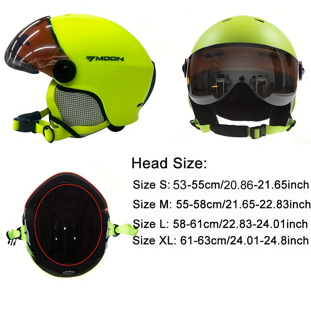 Premium Ski Helmet with Detachable Parts - Ultimate Safety & Comfort for Outdoor Adventures