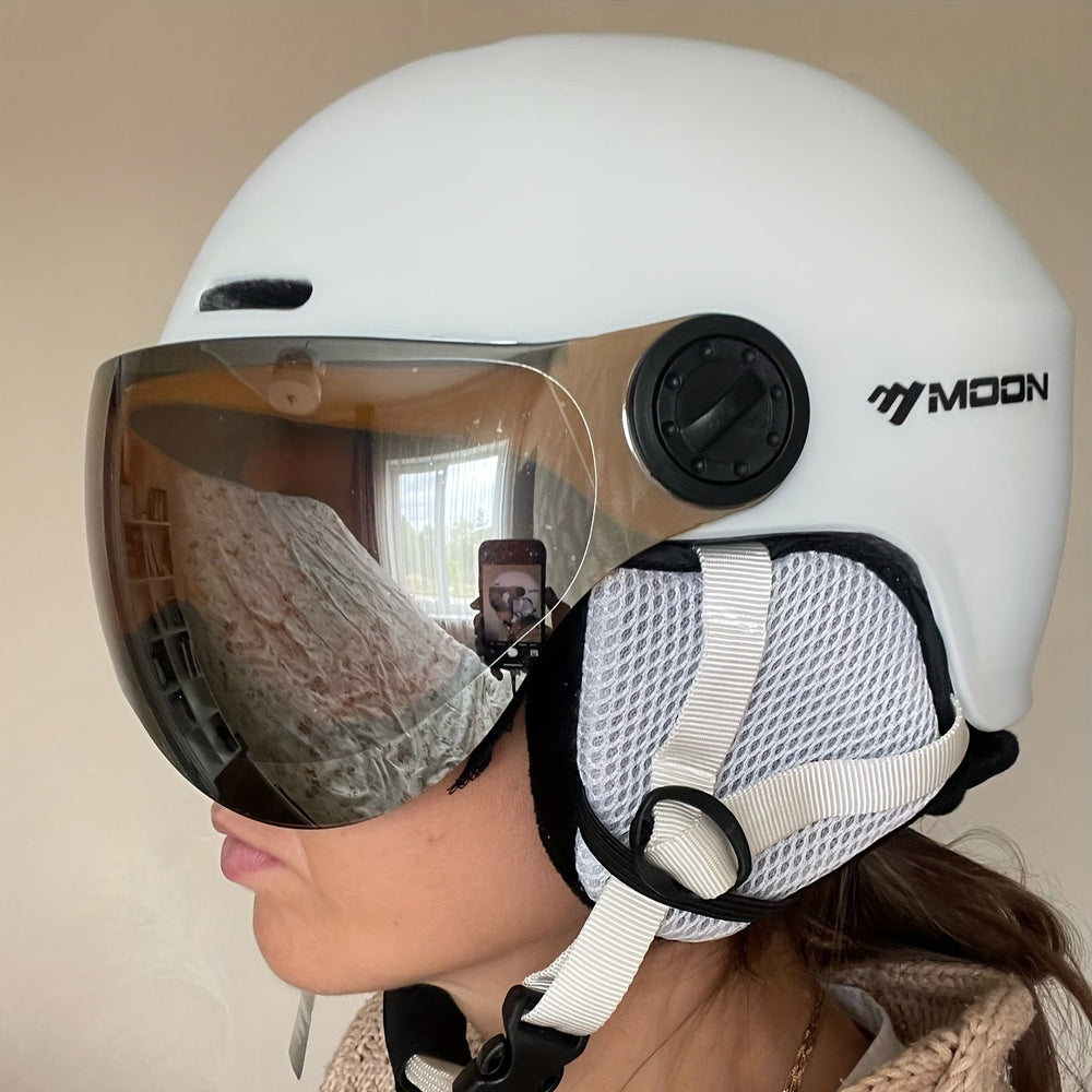 Premium Ski Helmet with Detachable Parts - Ultimate Safety & Comfort for Outdoor Adventures