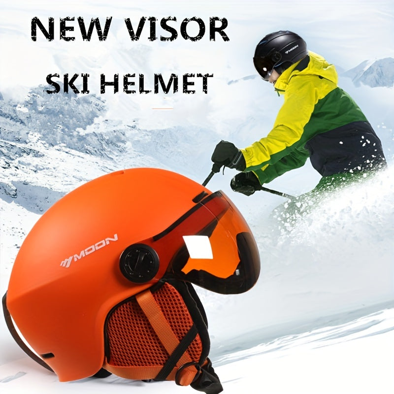 Premium Ski Helmet with Detachable Parts - Ultimate Safety & Comfort for Outdoor Adventures