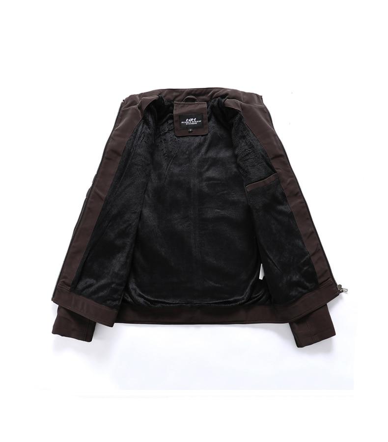 Premium Stand-Up Collar Motorcycle Jacket for Men - Durable, Stylish & Comfortable Riding Gear