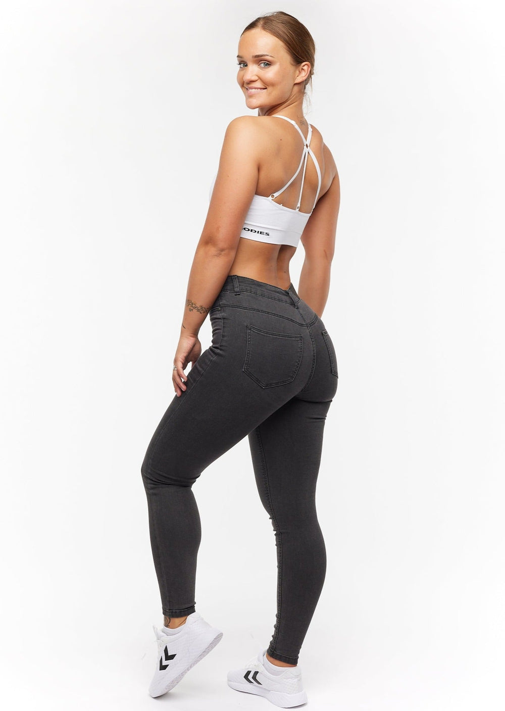 Women's High-Waisted Skinny Jeans - Stylish, Comfortable, and Flattering Fit