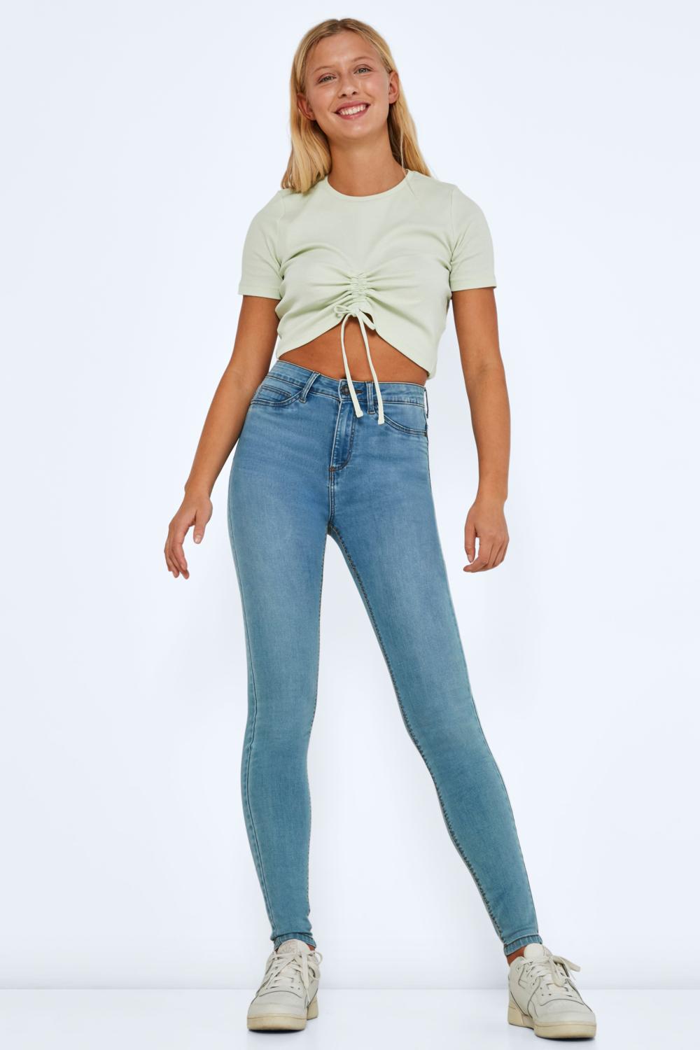 Women's High-Waisted Skinny Jeans - Stylish, Comfortable, and Flattering Fit