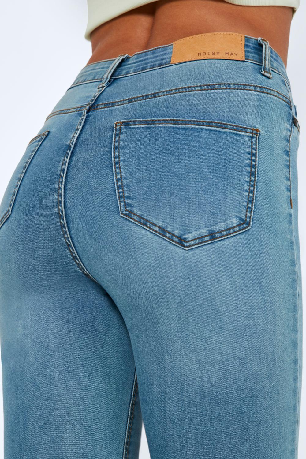Women's High-Waisted Skinny Jeans - Stylish, Comfortable, and Flattering Fit