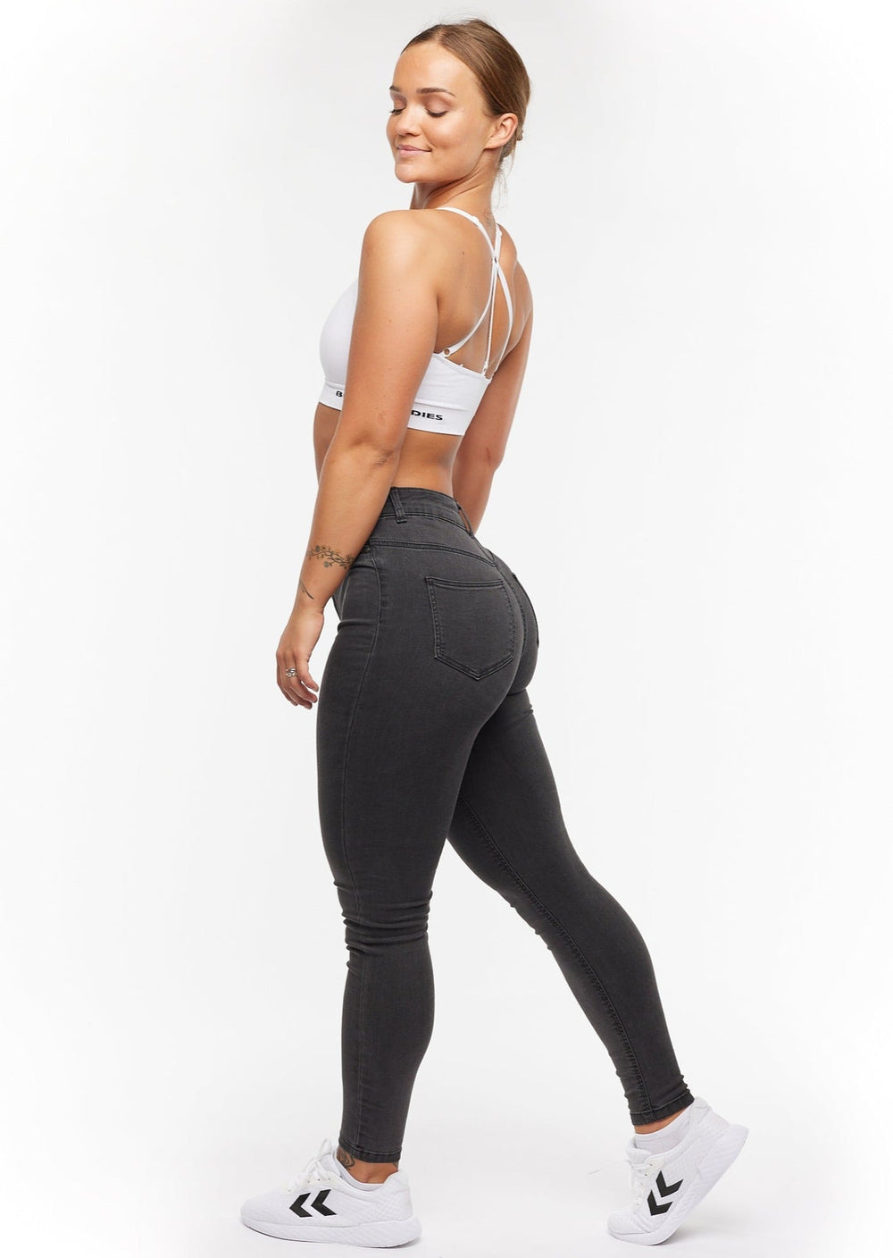 Women's High-Waisted Skinny Jeans - Stylish, Comfortable, and Flattering Fit