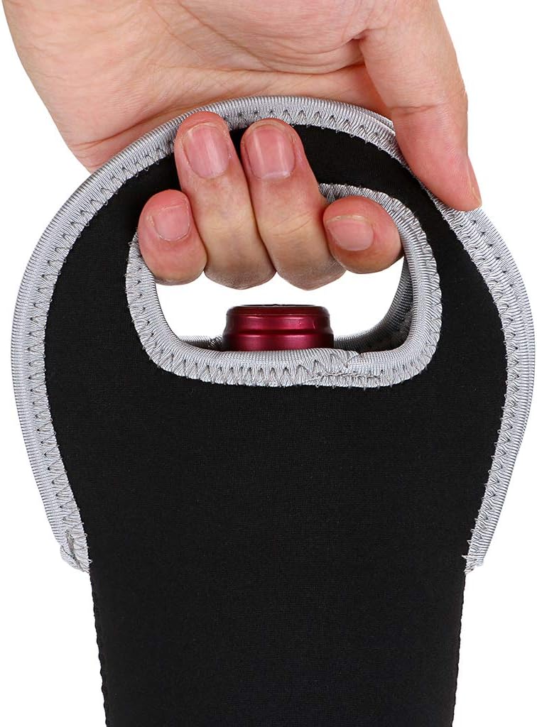 Premium Insulated Dual-Bottle Wine Carrier - Stylish & Durable Wine Tote for Travel & Storage
