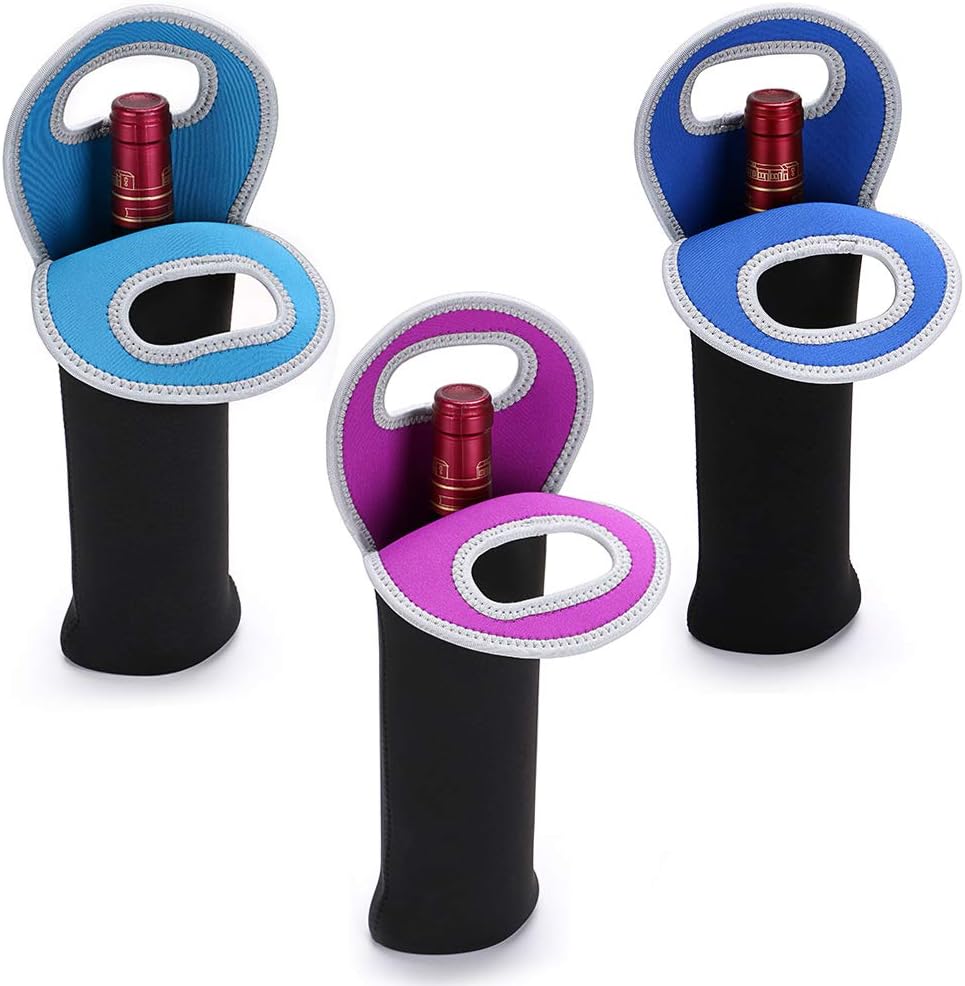 Premium Insulated Dual-Bottle Wine Carrier - Stylish & Durable Wine Tote for Travel & Storage