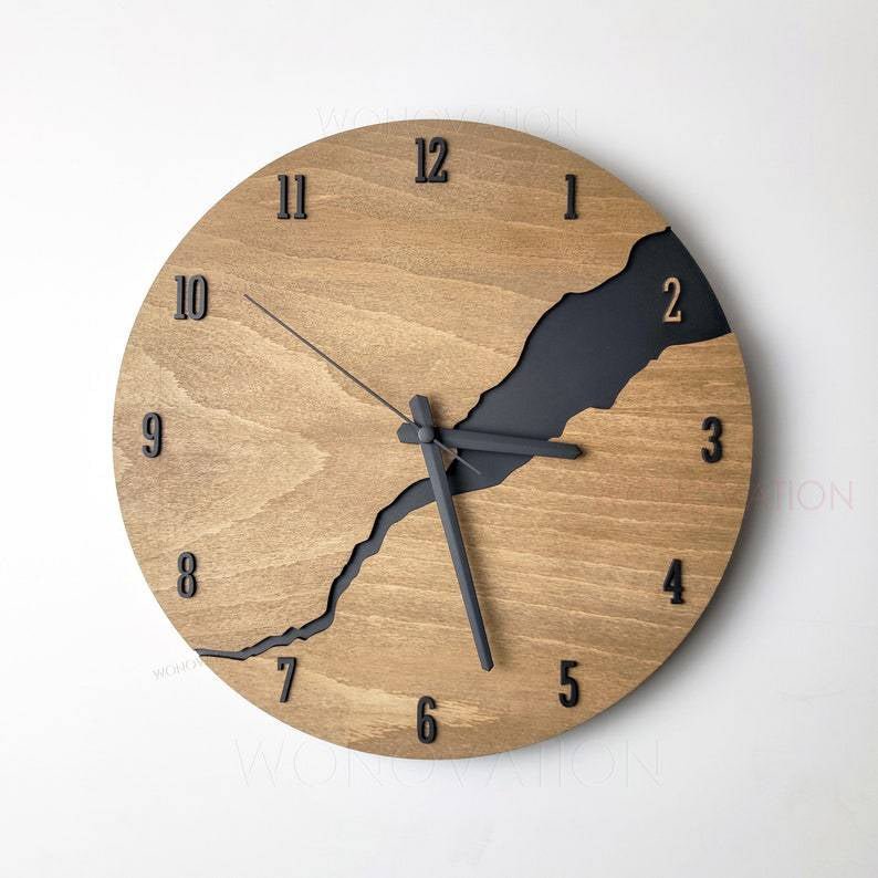 Nuvoro – Luxury Wooden Wall Clock