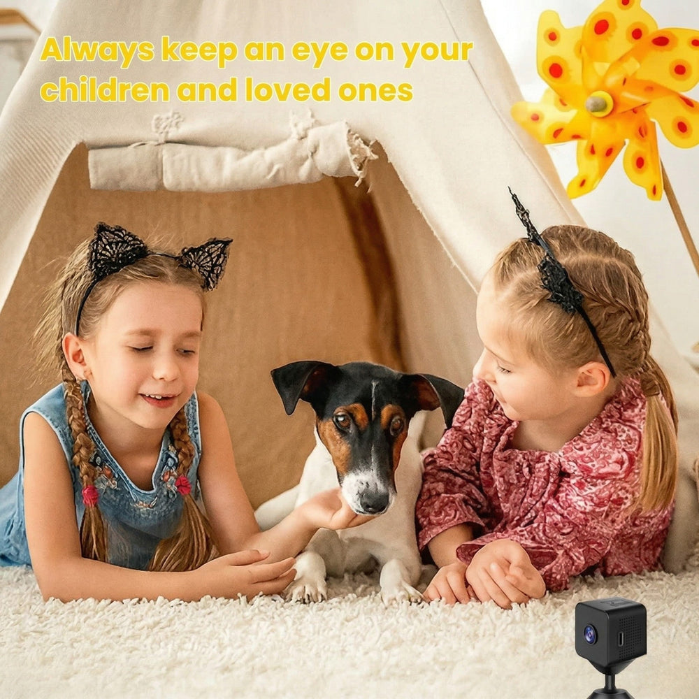 Enhanced Product Title: **Mini WLAN-Kamera mit Nachtsicht, Bewegungserkennung & HD-Videoqualität – Ideal für Überwachung und Sicherheit** 

This title includes additional keywords that can help improve visibility and appeal to potential buyers.