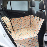 Waterproof Dog Car Seat – 60×55×35cm, Nylon Straps & Backseat Protector