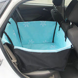 Waterproof Dog Car Seat – 60×55×35cm, Nylon Straps & Backseat Protector