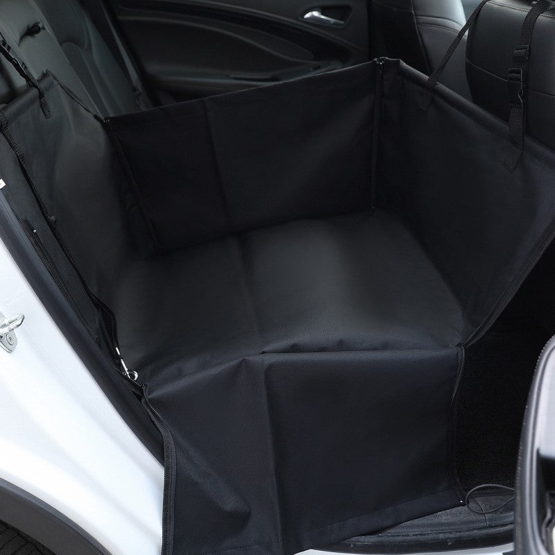 Waterproof Dog Car Seat – 60×55×35cm, Nylon Straps & Backseat Protector