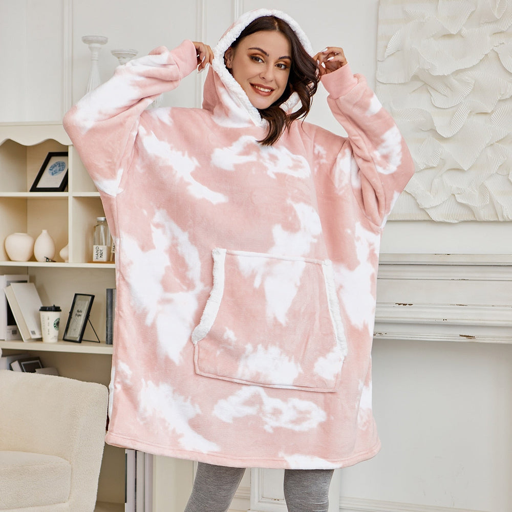 Cozy Hoodie Blanket Combo | Soft, Warm, and Versatile Wearable Blanket for Ultimate Comfort