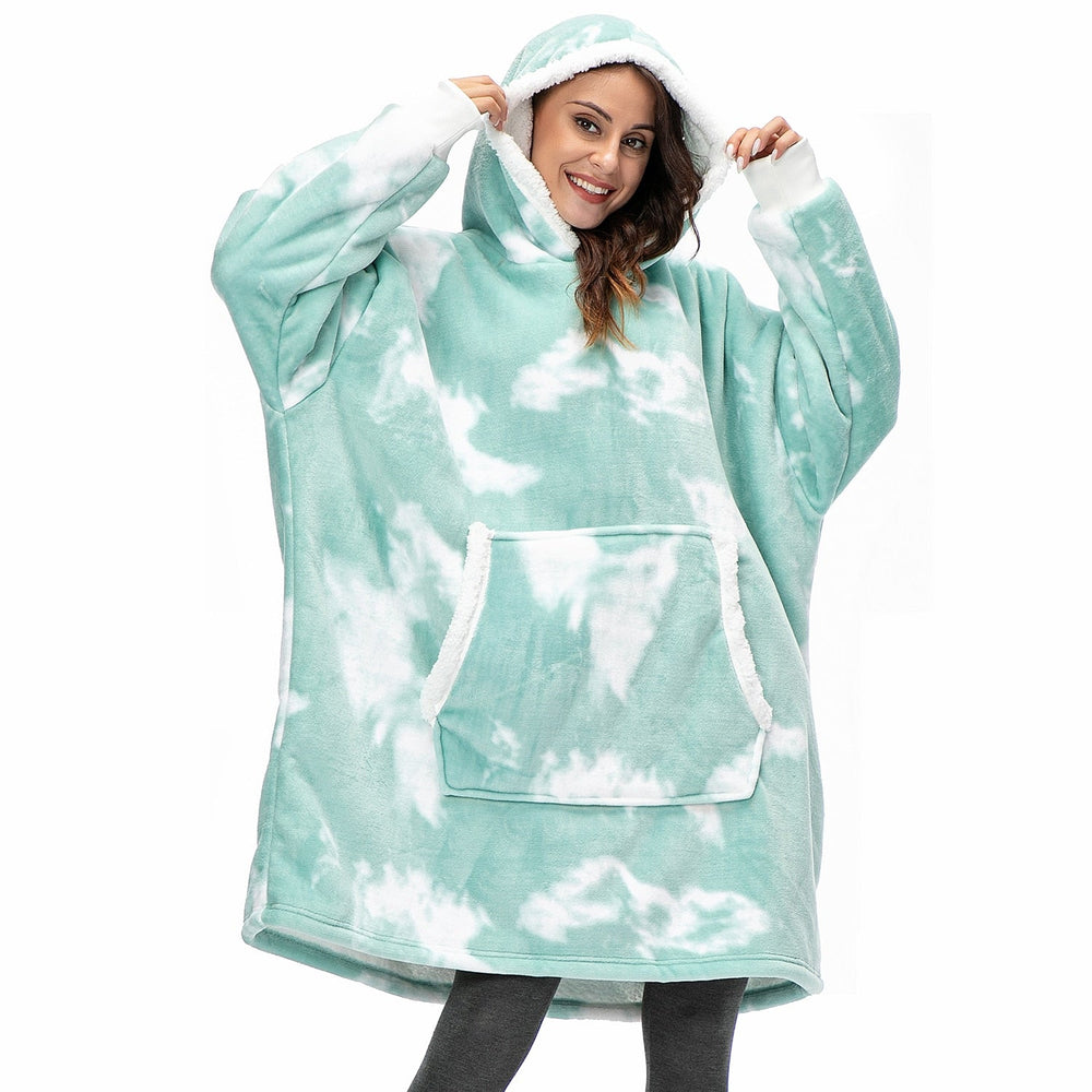 Cozy Hoodie Blanket Combo | Soft, Warm, and Versatile Wearable Blanket for Ultimate Comfort