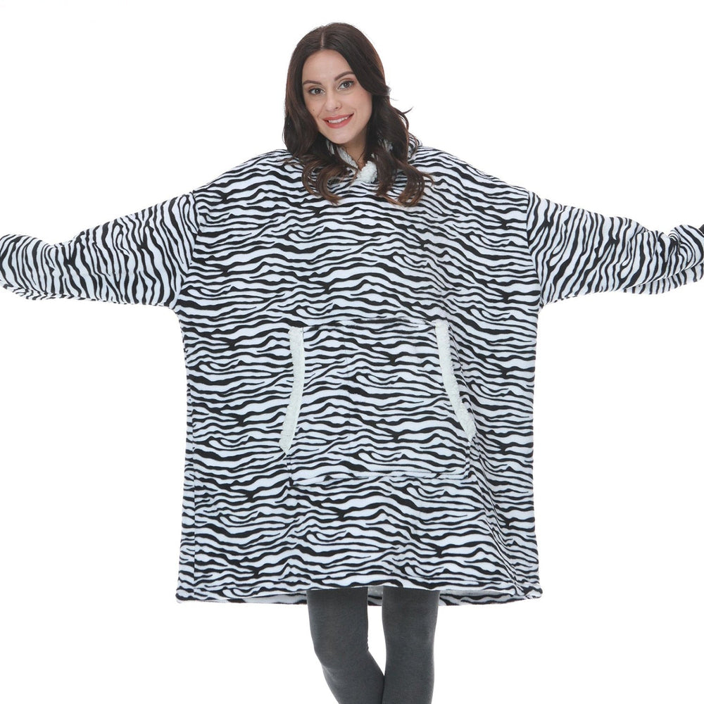 Cozy Hoodie Blanket Combo | Soft, Warm, and Versatile Wearable Blanket for Ultimate Comfort